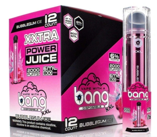 Bang Box : la puissance compacte de la vape jetable